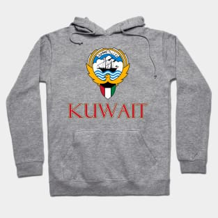 Kuwait - Kuwaiti Coat of Arms Design Hoodie